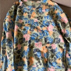 Sonoma Multicolor Floral Sweatshirt